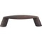 Elements 3" Center-to-Center Brushed Oil Rubbed Bronze Zachary Cabinet Pull 988-3DBAC - alternate 4